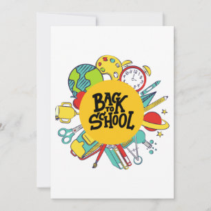 Terug naar schooldag Funny giften Giften voor kind Kaart