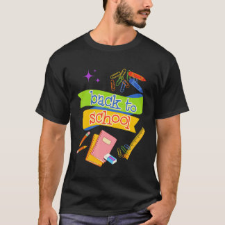 Terug naar schoolklaslokaal t-shirt