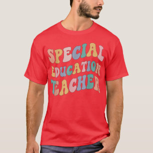 Terug naar schoolleraar, Retro Special Education T T-shirt