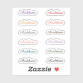 Terug naar Schoolnaamstickers Sticker (Vel)