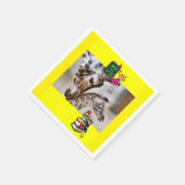 Terug naar schoolpapier Napkins Servet (Hoek)