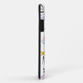 Terug naar schoolpatroon Case-Mate iPhone case (Achterkant/rechts)