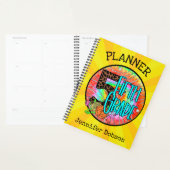 Terug naar schoolplanner voor vijfde klas planner (Display)