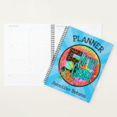 Terug naar schoolplanner voor vijfde klas planner (Display)