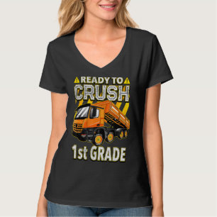 Terug naar schoolpomp Klaar om 1e Afstudeerder te T-shirt