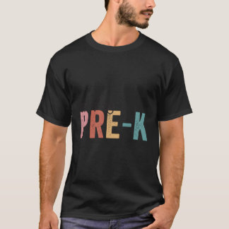 Terug naar schoolstudenten Leraar Oh Hé pre-K Graa T-shirt