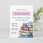 Terug naar uitnodiging van schoolpartij (Staand voorkant)