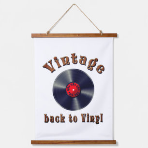  - Terug naar Vinyl, de plaat is terug, Oldie Hangend Wandkleed