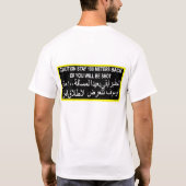 Terug T-shirt (Achterkant)