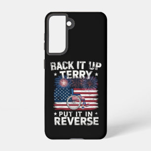 Terug Terry In Zijn Revers vuurwerk Grappig Samsung Galaxy Hoesje