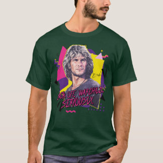 Terug van Warchild serieus Swayze als Bodhi Quote T-shirt