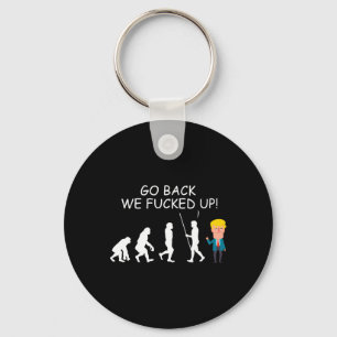 Terug We Ed Up Grappige Anti-Trump 2020 Verkiezing Sleutelhanger