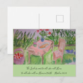 Terug Yard Briefkaart (Voorkant / Achterkant)