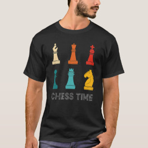 terugboor Chess Player Chess Time T-shirt
