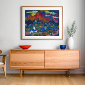 Teruggave van de dieren | Ernst Ludwig Kirchner Poster