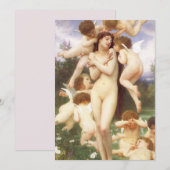 Teruggave van de lente (Le Printemps) door Bouguer (Voorkant / Achterkant)