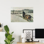 Teruggave van het bos door Giovanni Segantini Poster (Thuiskantoor)