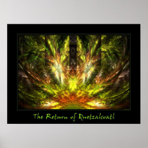 Teruggave van Quetzalcoatl Poster