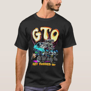 Teruggezet Roach grafisch zet 1971 ontwerp voor aa T-shirt