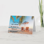 TERUGKEER BETEKENT DAT U DOET WAT U MOGELIJK MAAKT KAART (Voorkant)