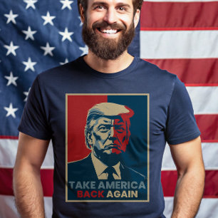 Terugkeer naar Amerika na verkiezing Trump 2024 T-shirt