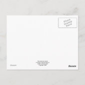 "Terugkeer naar het kamp" Briefkaart (Achterkant)