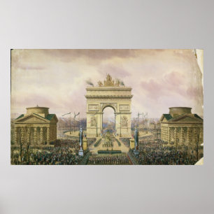 Terugkeer van de Ashes van de keizer naar Parijs Poster