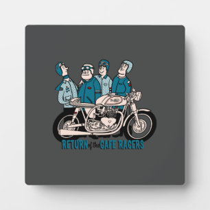 Terugkeer van de cafe racers fotoplaat