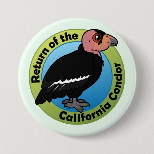 Terugkeer van de Californische dominee Ronde Button 7,6 Cm
