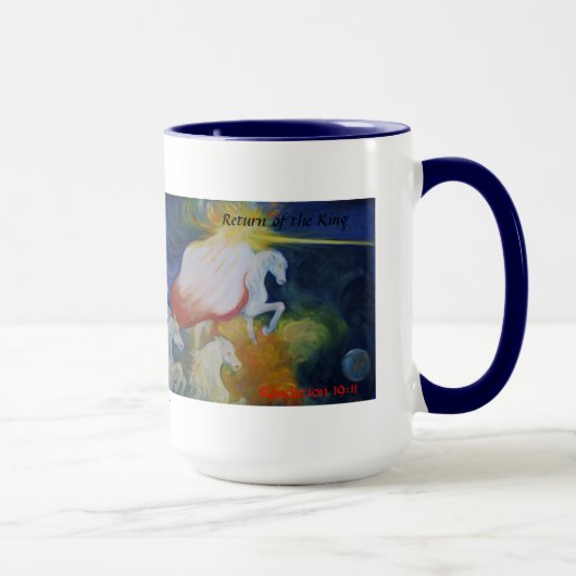 Terugkeer van de koning, onthulling 19:11 mok (Rechts)