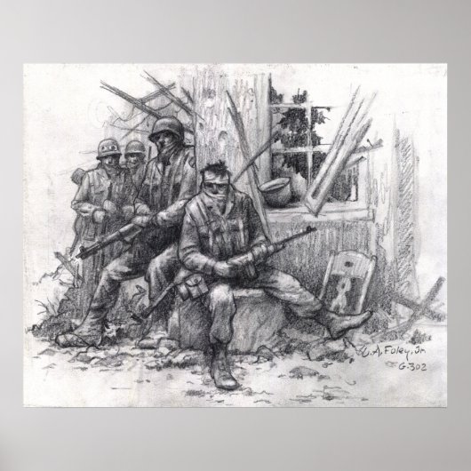 Terugkeer van de patrouille poster (Voorkant)