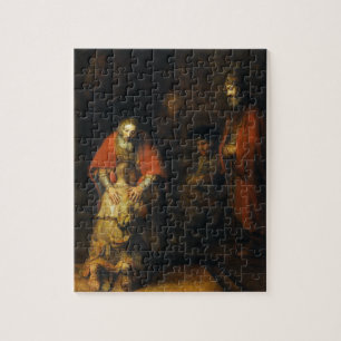 Terugkeer van de prodigal Son door Rembrandt Legpuzzel