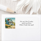 Terugkeeradres Beach House Etiket (Insitu)