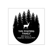 Terugkeeradres boshertenfamilie 	rubberstempel (Afrduk)