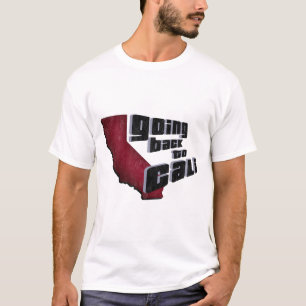 terugkeren naar cali t-shirt