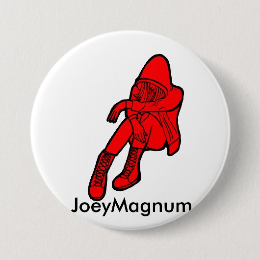 terugloop ronde button 7,6 cm (Voorkant)