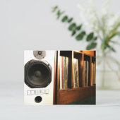 Terugspoelen naar de records briefkaart (Staand voorkant)