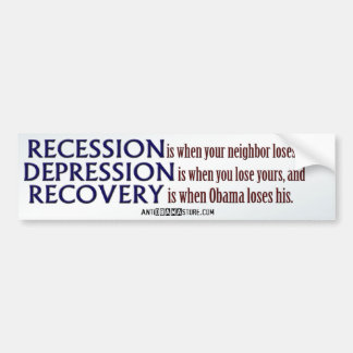 Terugvordering... Bumpersticker