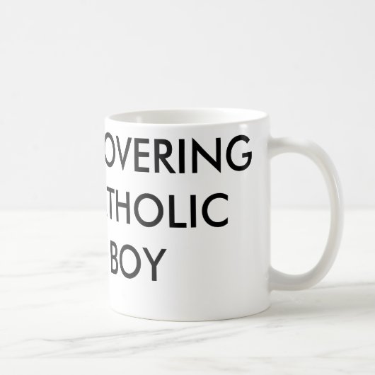 TERUGVORDERING CATHOLICBOY, LAATSTE RITES CUP KOFFIEMOK (Rechts)
