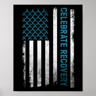 Terugwinning van drugsverslaving poster