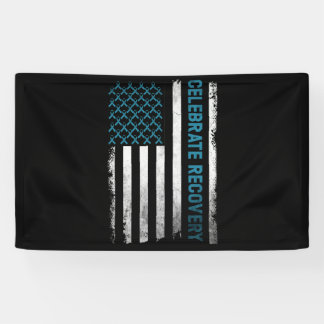 Terugwinning van drugsverslaving spandoek