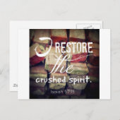 Terugzetten Briefkaart (Voorkant / Achterkant)