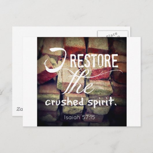 Terugzetten Briefkaart (Voorkant / Achterkant)