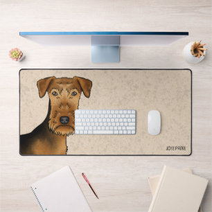 Tervueren Airedale Terrier Chien de Dessin Animé M