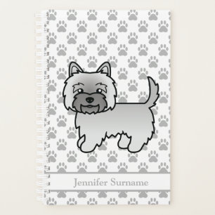 Tervueren Cairn Terrier Chien avec Pattes & Nom Pe