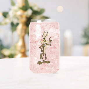 TERWIJL E. COYOTE™ Staande groot Blikvorm Glas