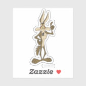 TERWIJL E. COYOTE™ Staande groot Sticker (Vel)
