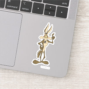 TERWIJL E. COYOTE™ Staande groot Sticker