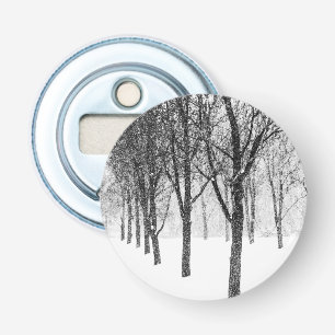 terwijl ik de kant van bomen kies button flesopener