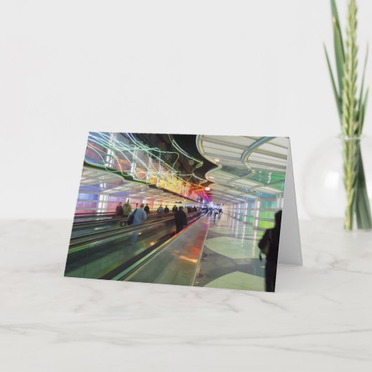 Terwijl je weg bent kaart (Voorkant)